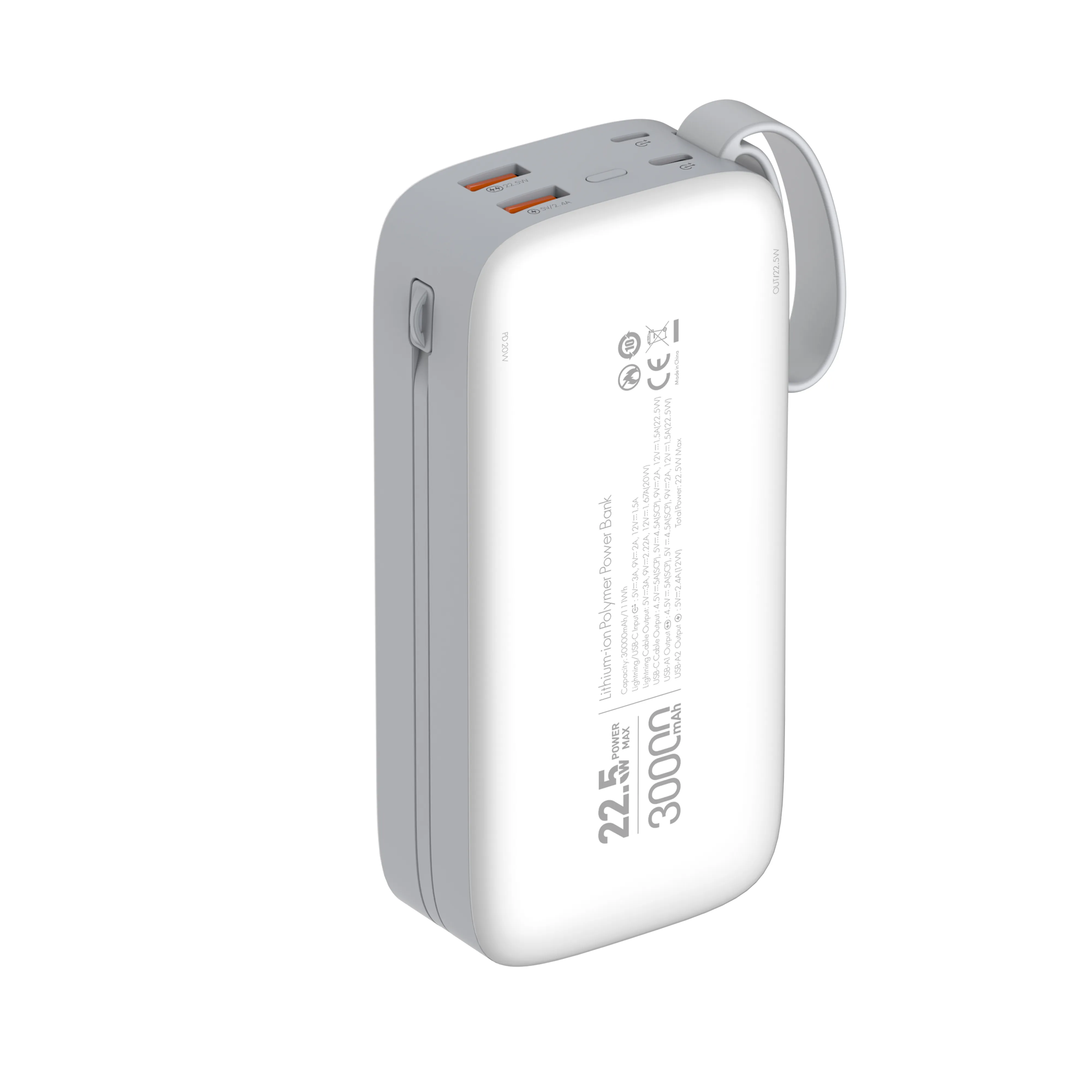 Powerbank 30.000 mAh 5W (PQ30)