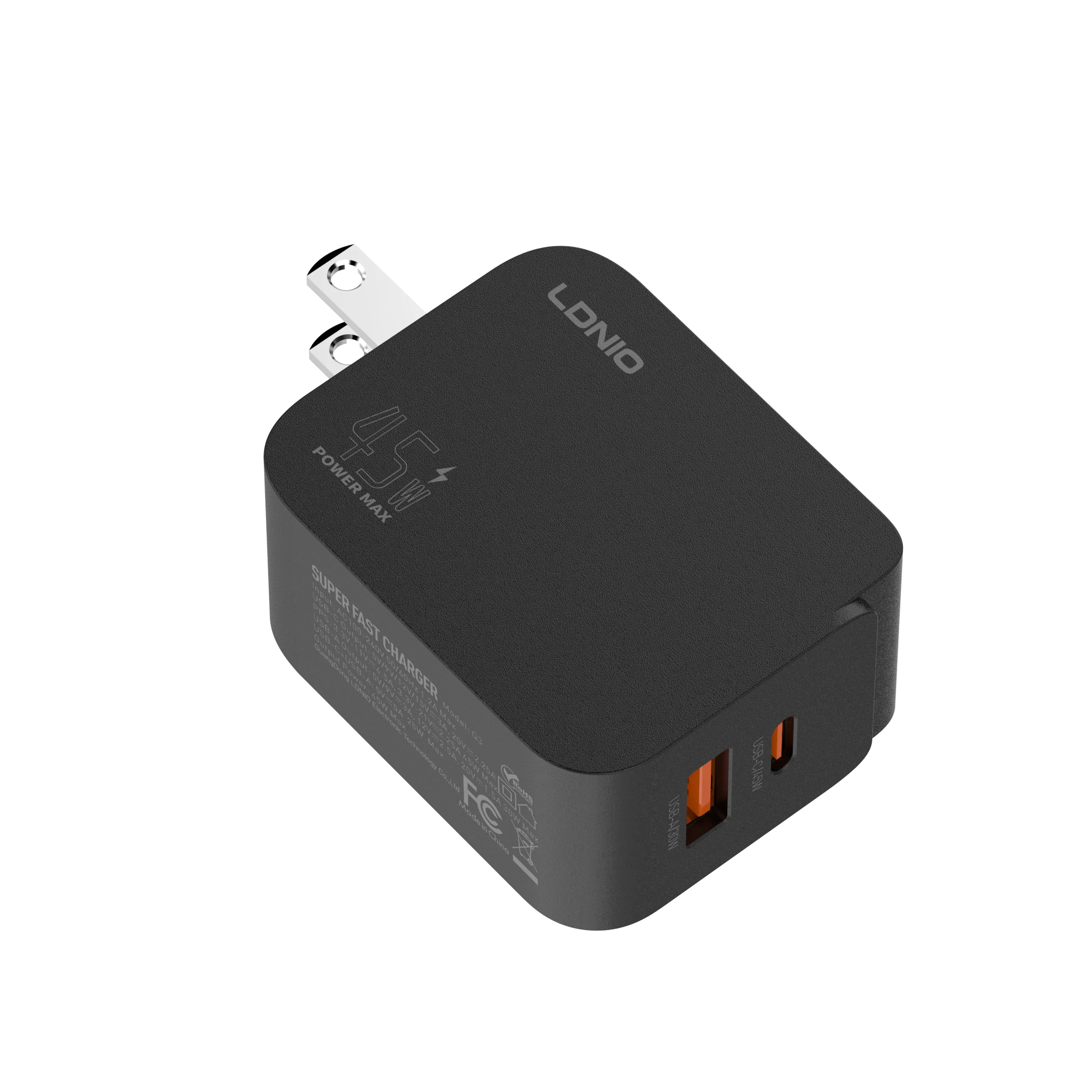 Cargador 2 Puertos 45W (Q3)