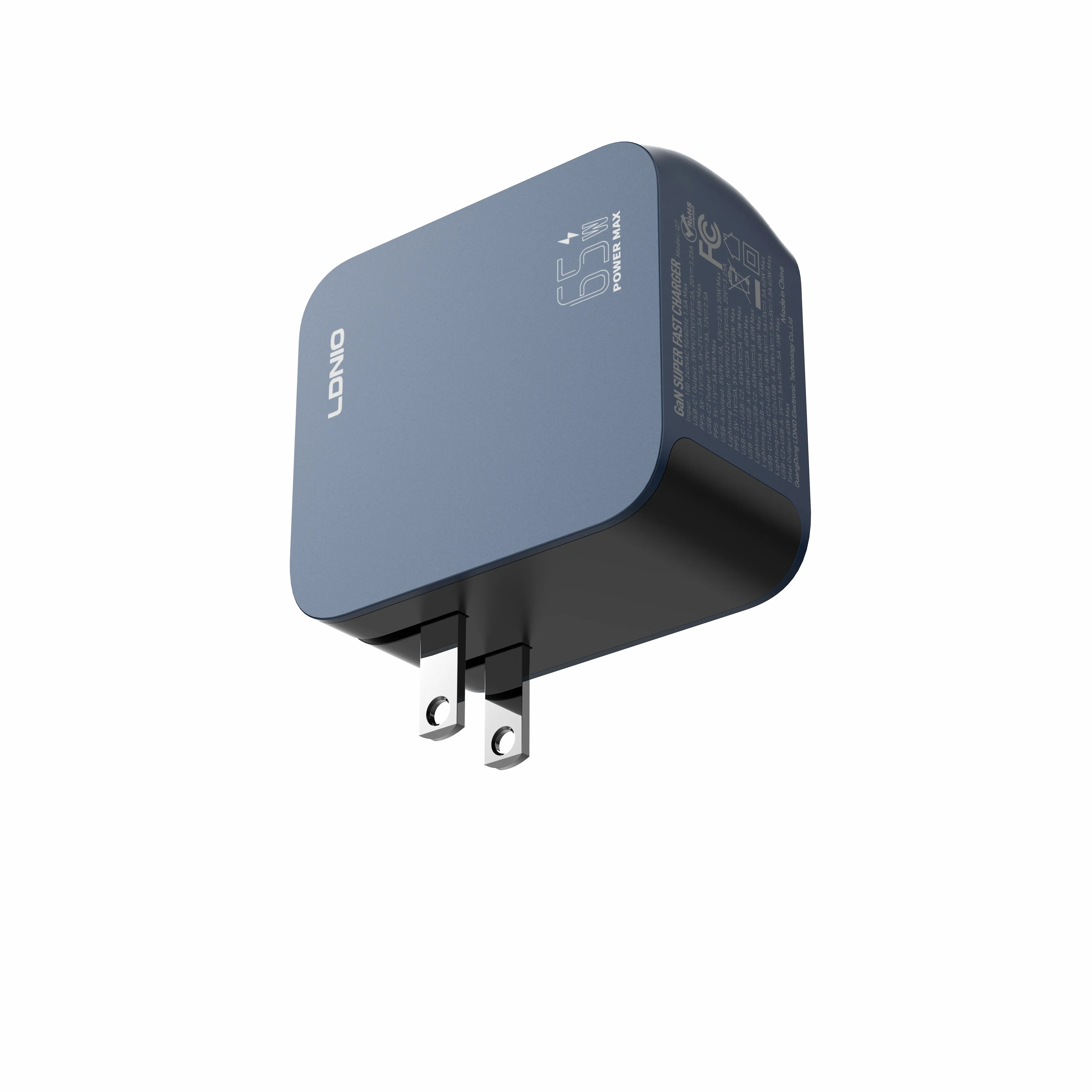 Cargador 3 Puertos 65W (Q7)